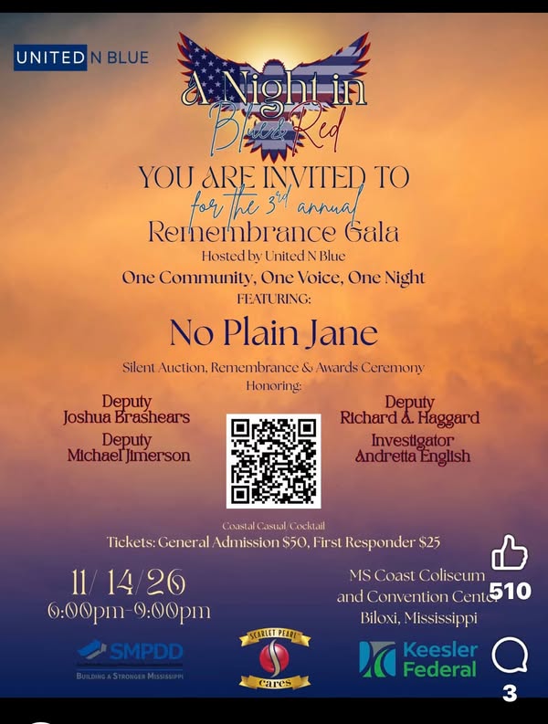 3rd Annual Remembrance Gala flyer