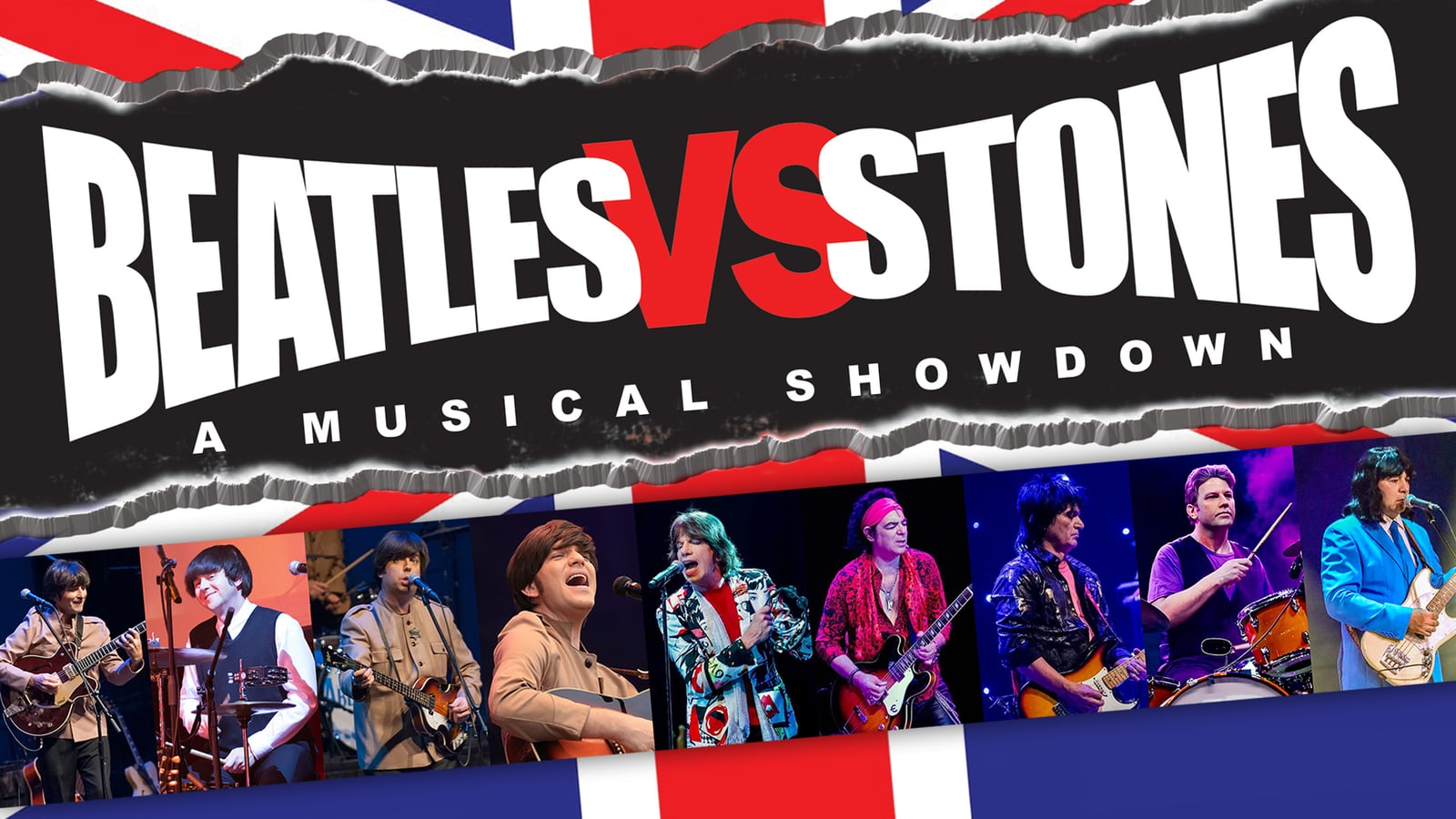 Beatles vs. Stones - A Musical Showdown flyer
