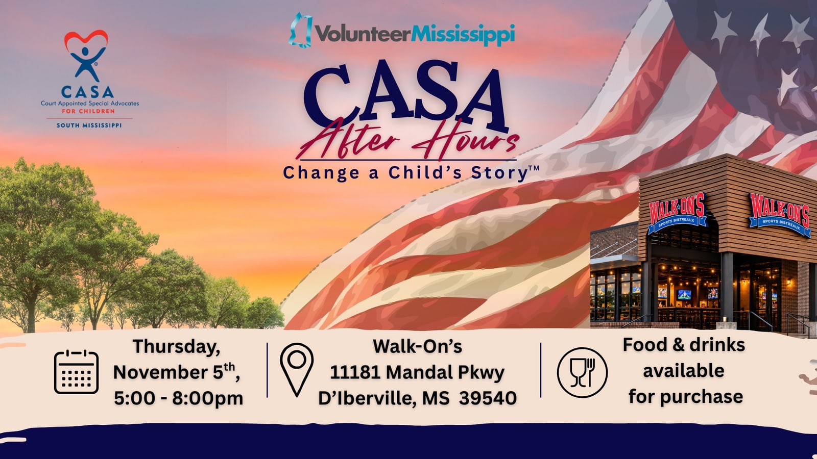 CASA After Hours flyer
