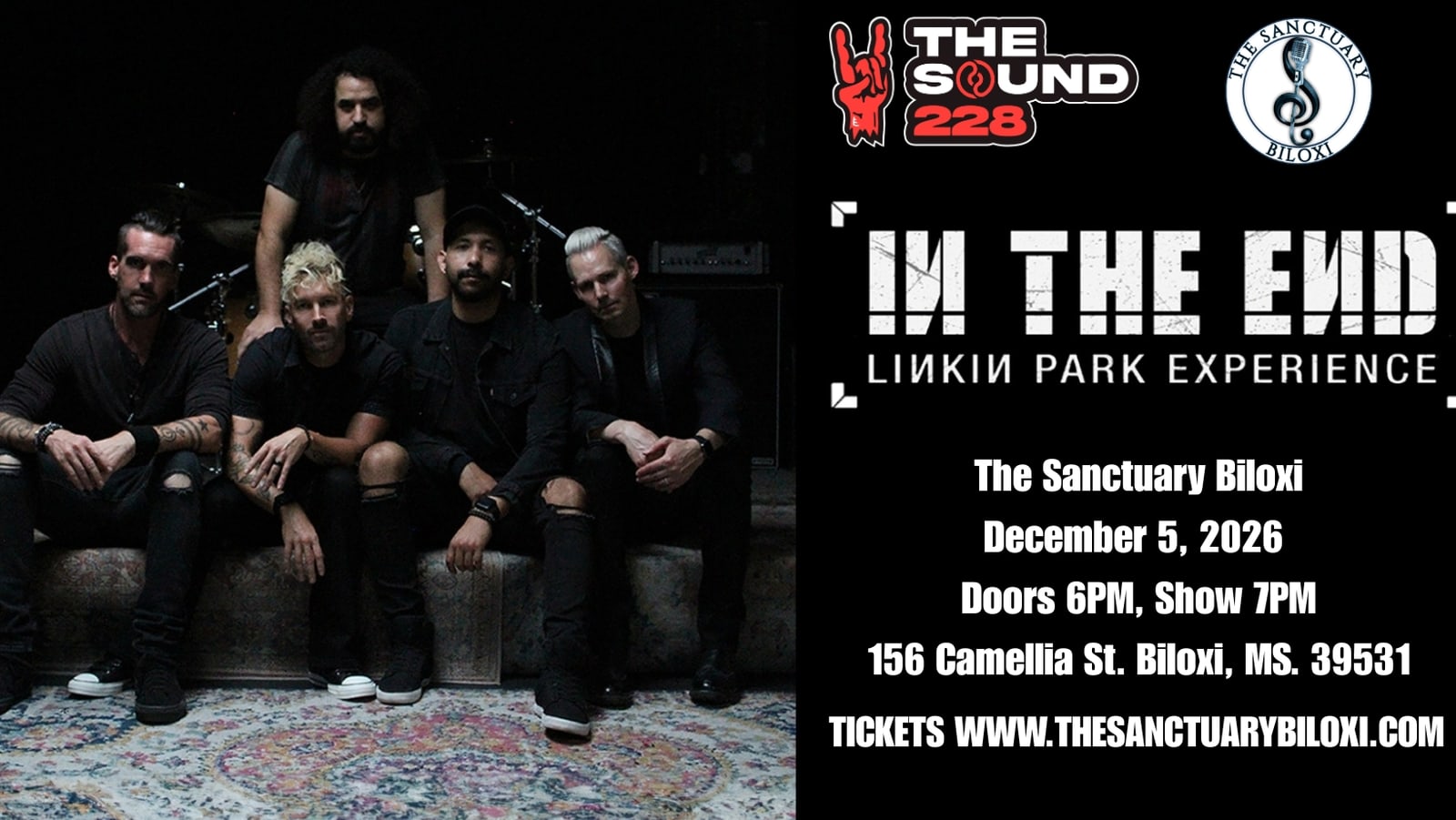 In The End - Linkin Park Experience flyer