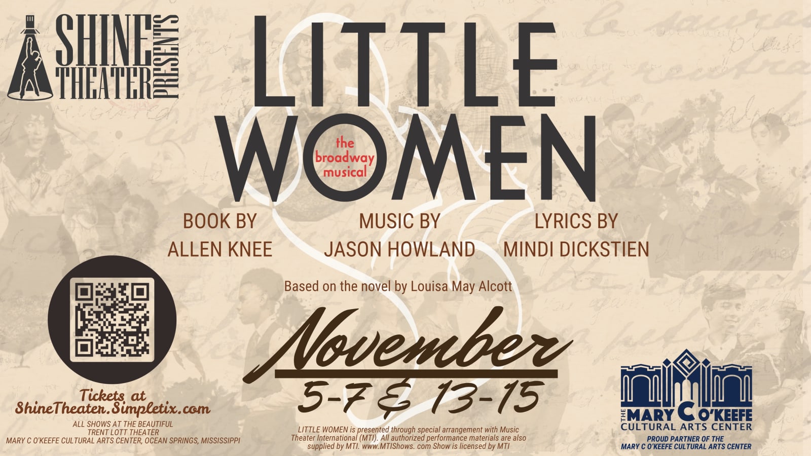 Little Women flyer