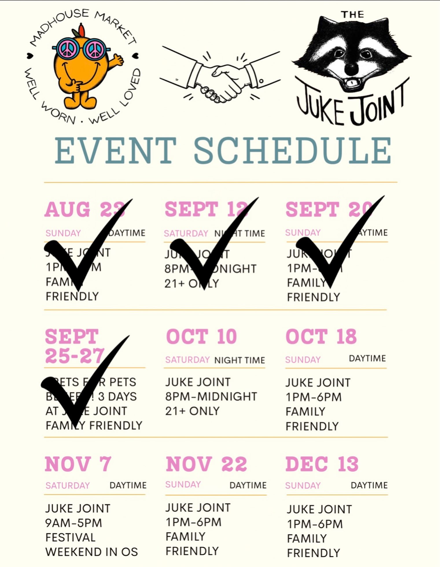 Madhouse Market - November 22 flyer