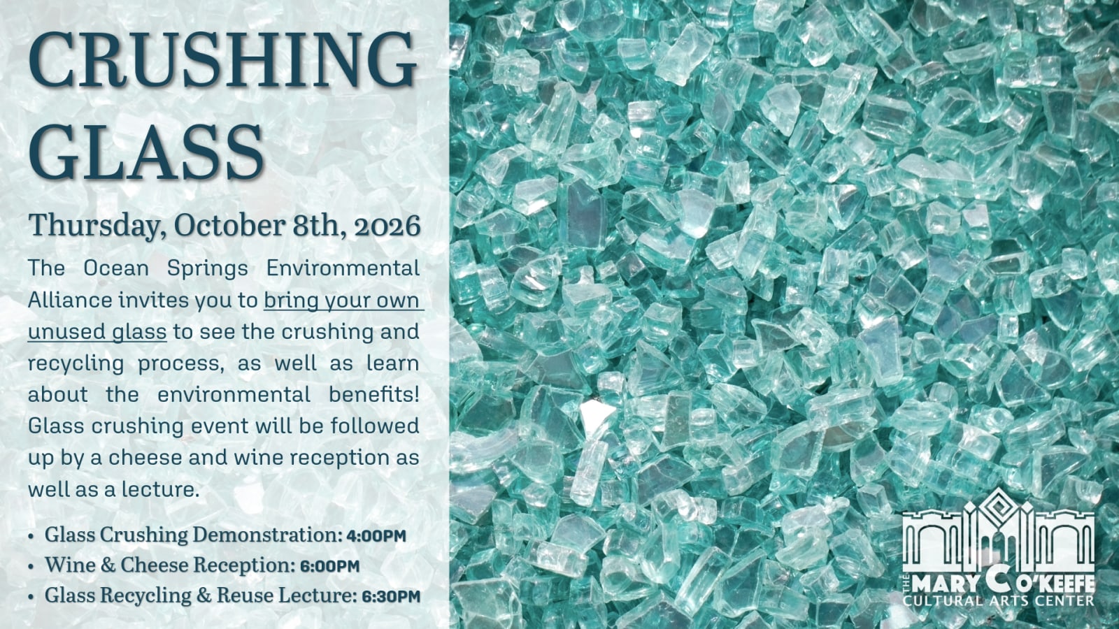 Ocean Springs Environment Alliance Lecture flyer