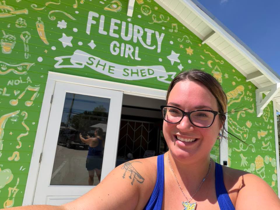 Pop UP at Fleurty Girl BSL flyer