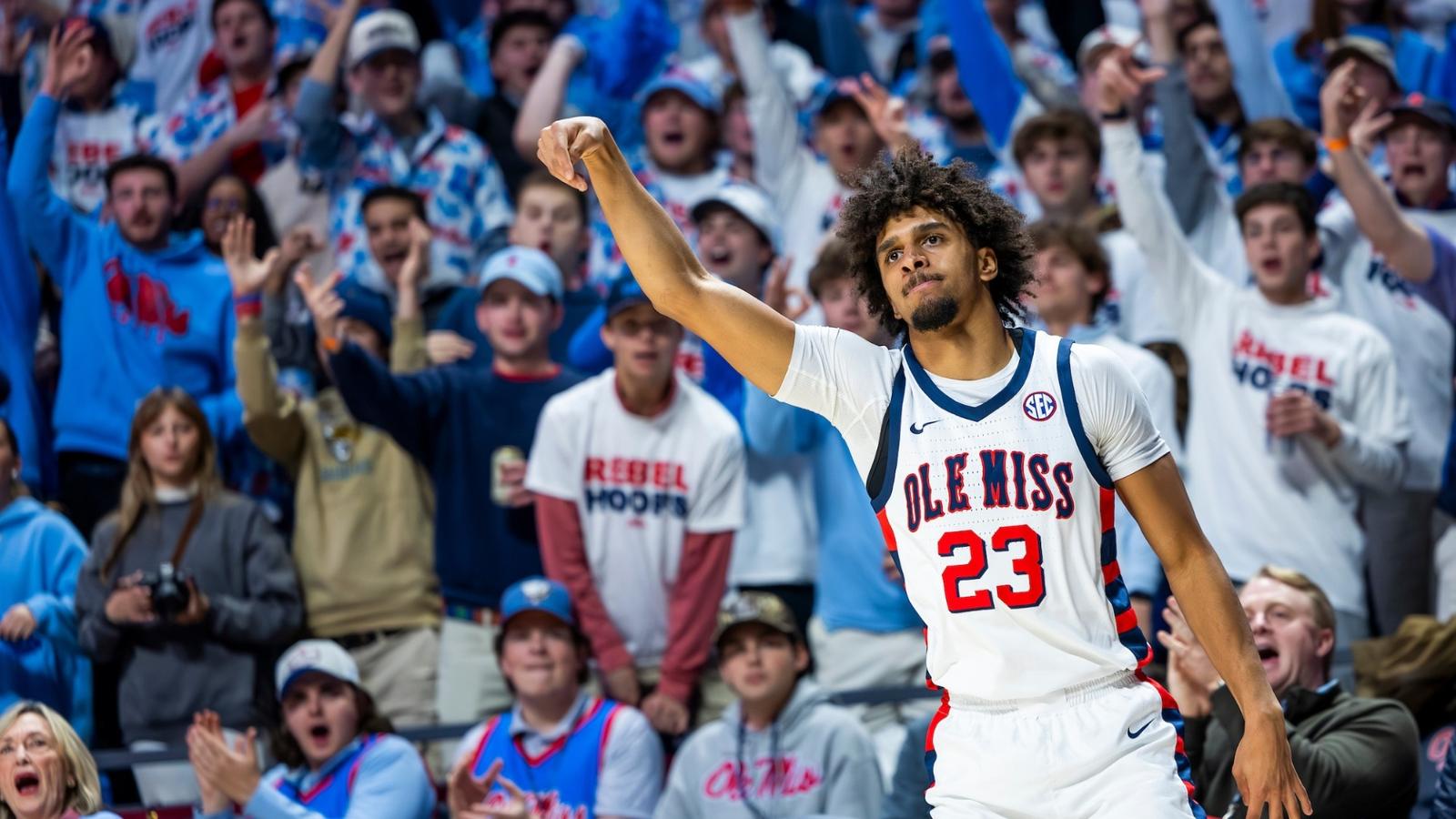 Southern Miss vs Ole Miss Men's Basketball flyer