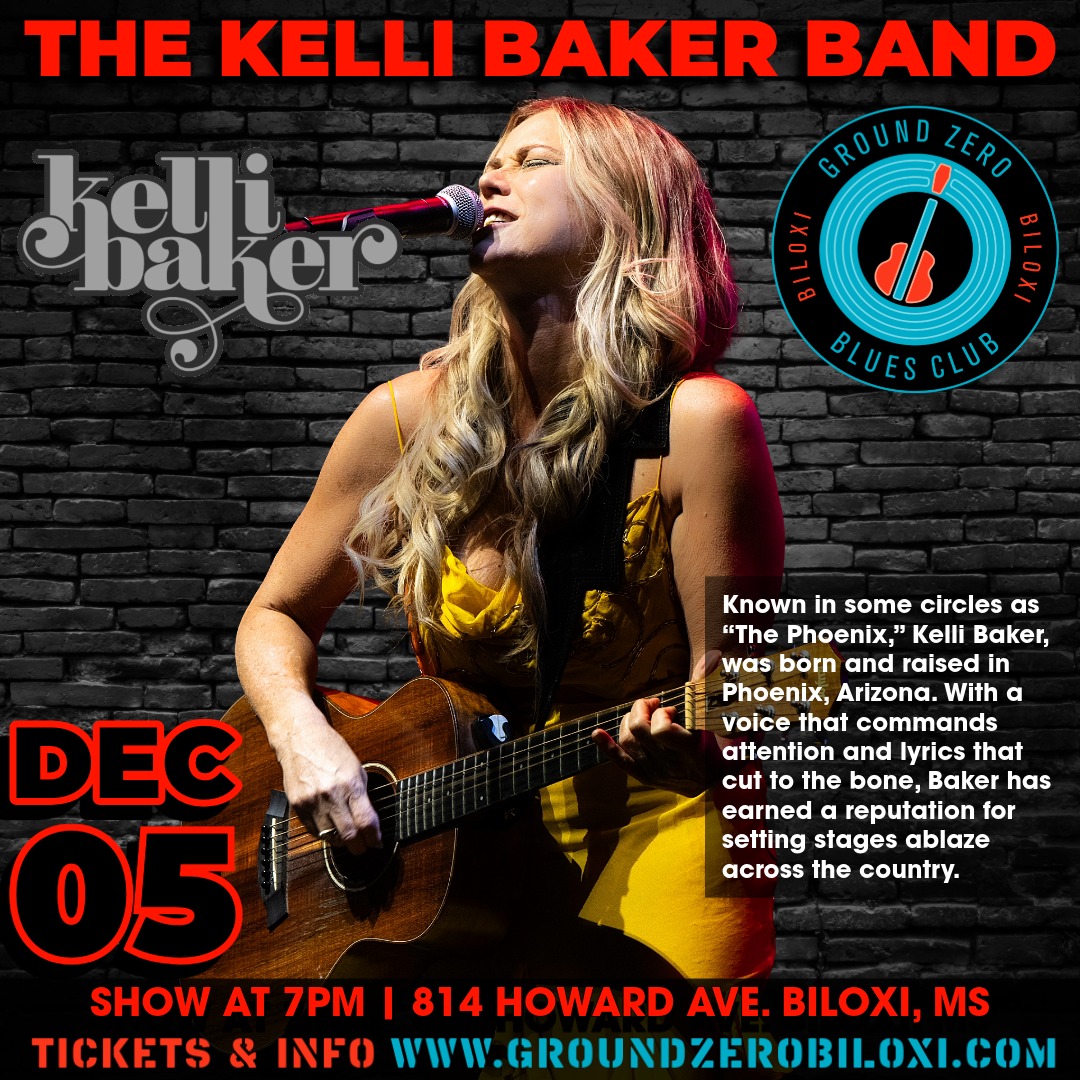 The Kelli Baker Band flyer