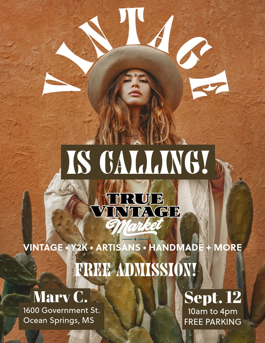 True Vintage Market flyer