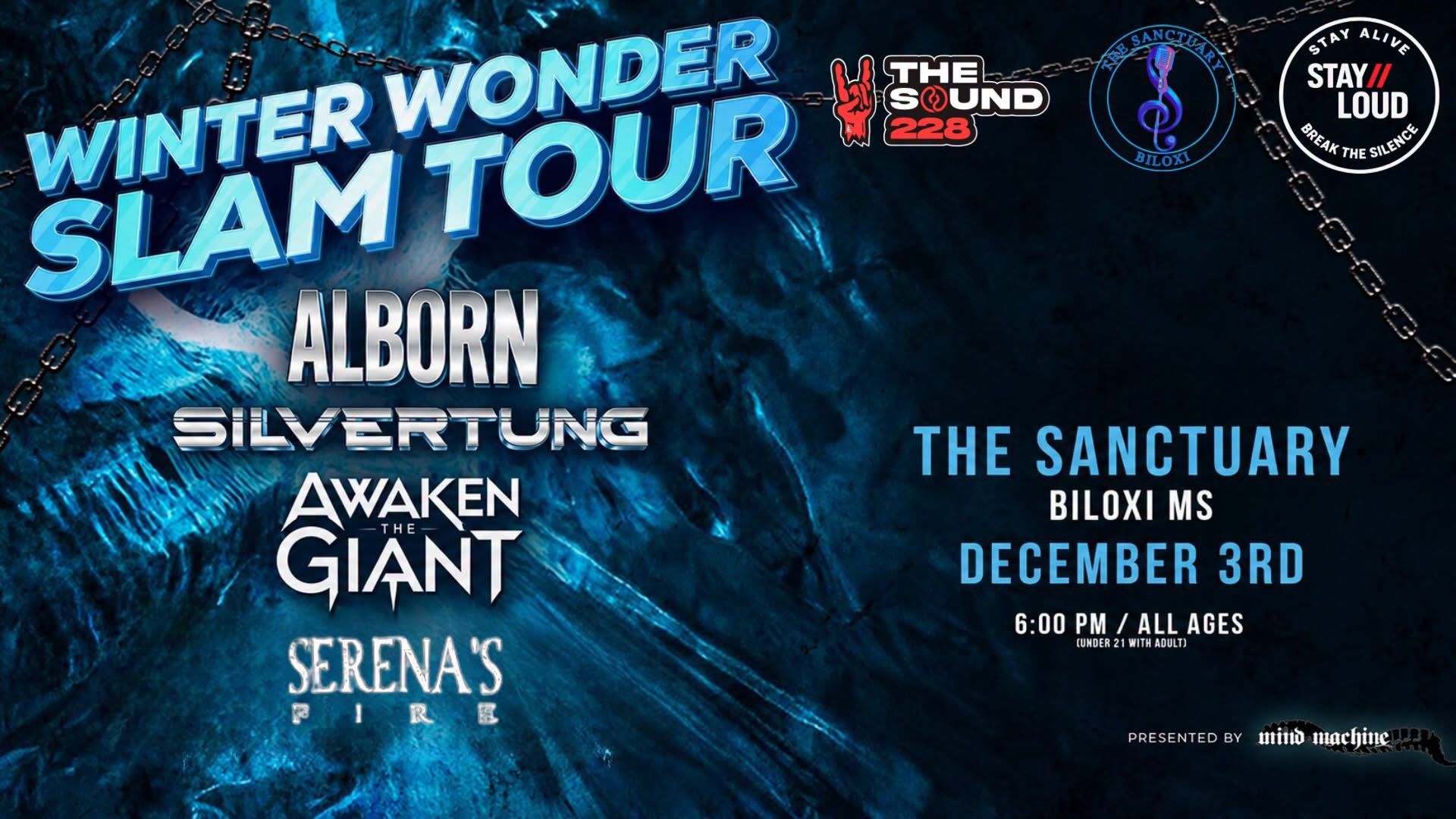 Winter Wonder Slam Tour flyer