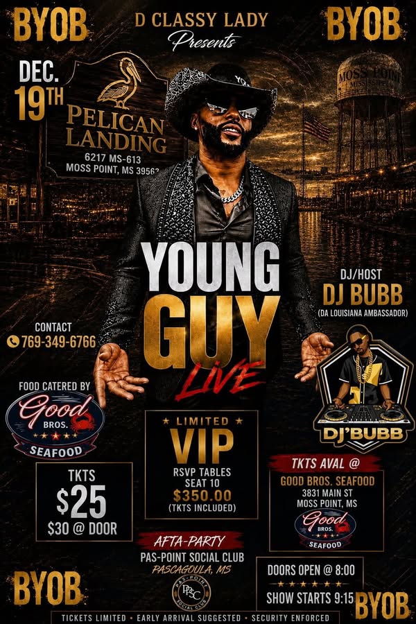 Young Guy Live flyer